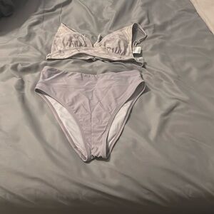 light purple colored bikini